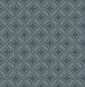 Morgrove Blue Trellis Wallpaper by Advantage