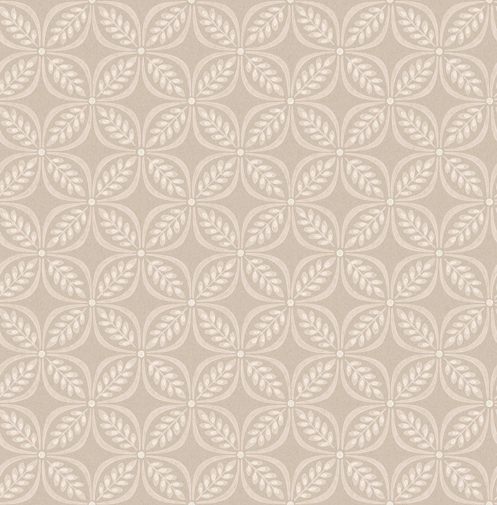Morgrove Beige Trellis Wallpaper by Advantage Westbury Forest Covers about 56.4 square feet 20.5-in by 33-ft long roll Unpasted 20.9 - Fabric Carolina -