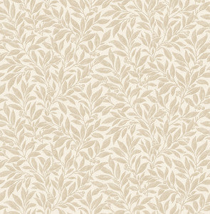 Winter Berry Beige Vine Wallpaper by Advantage