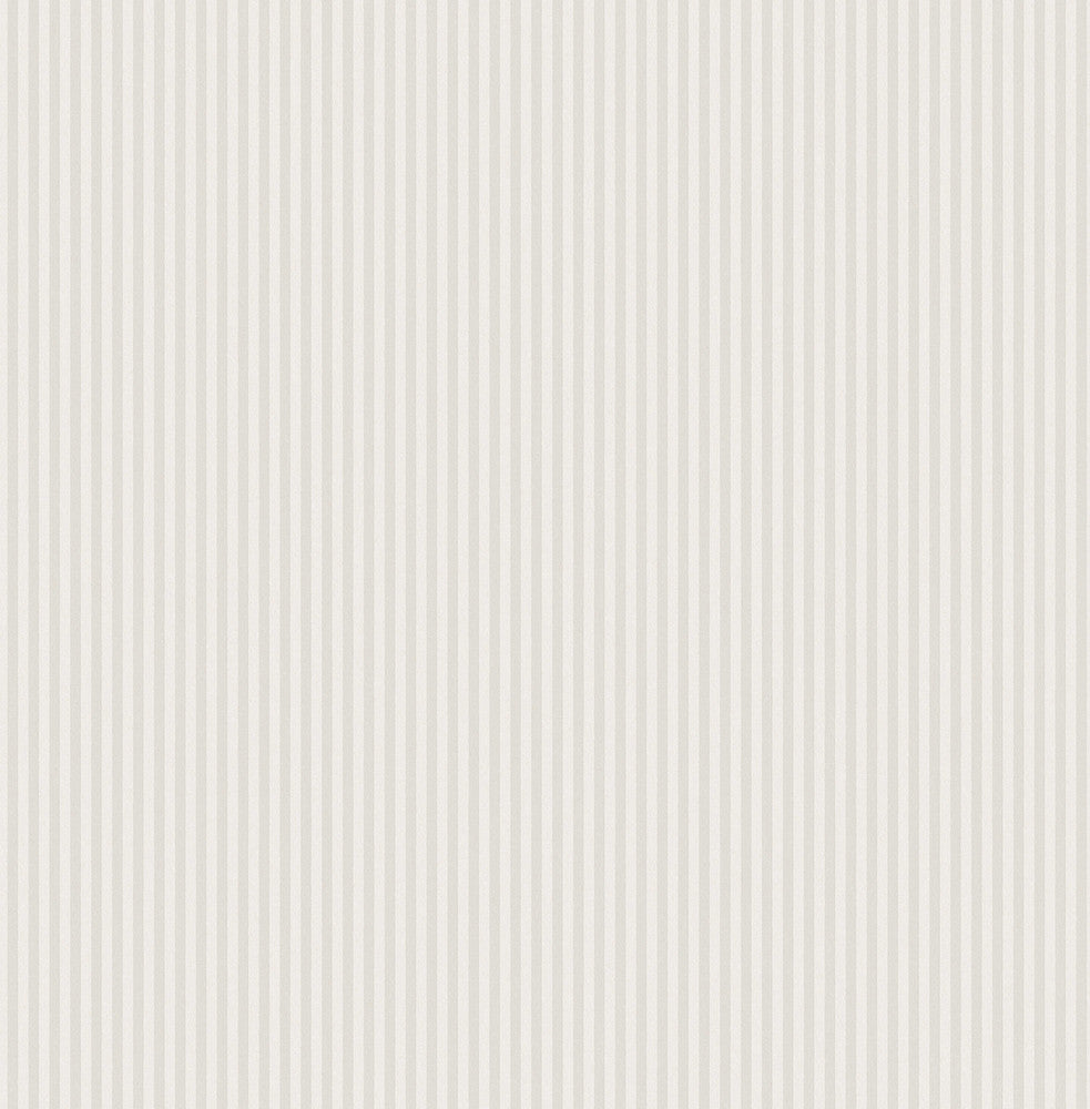 Ticking Light Grey Stripe Wallpaper by Advantage Westbury Forest Covers about 56.4 square feet 20.5-in by 33-ft long roll Unpasted 0 - Fabric Carolina -