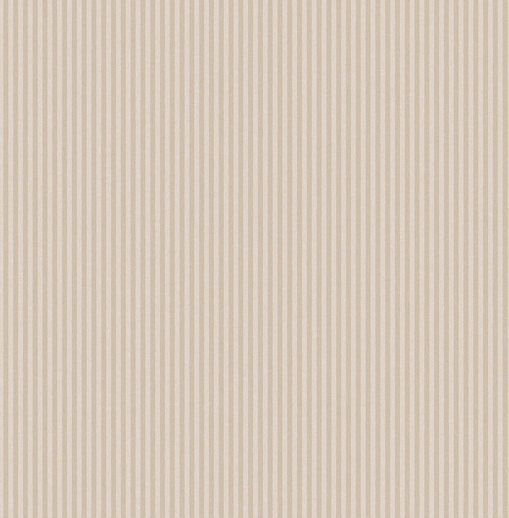Ticking Beige Stripe Wallpaper by Advantage Westbury Forest Covers about 56.4 square feet 20.5-in by 33-ft long roll Unpasted 0 - Fabric Carolina -