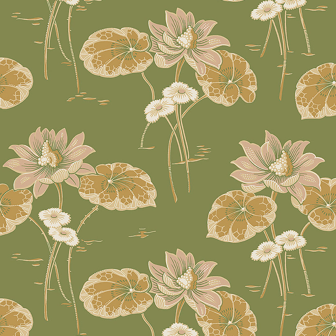 Haga - Leaf by Schumacher Wallcovering
