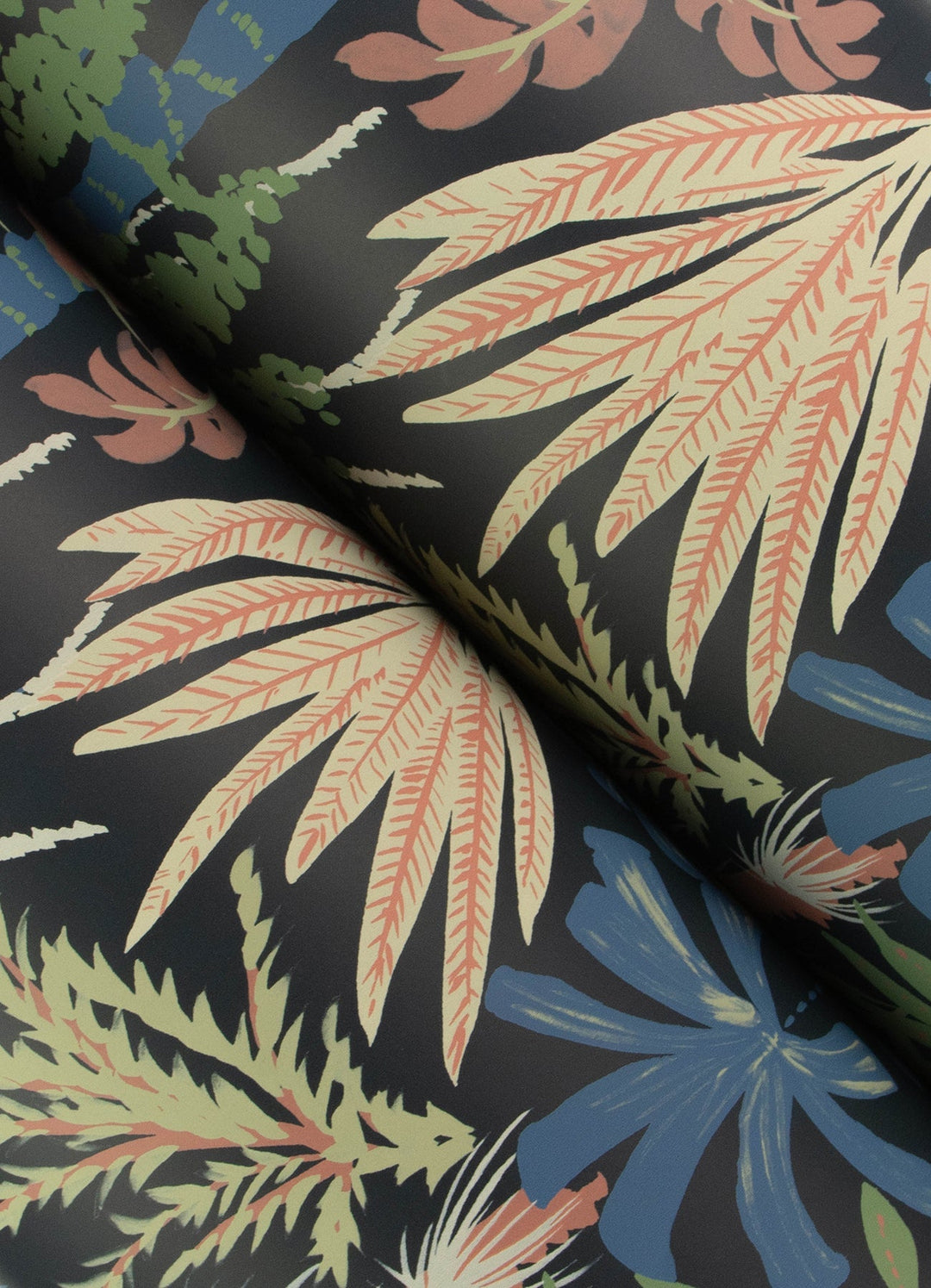 Everglades Black Botanical Wallpaper by A-Street Prints Designer