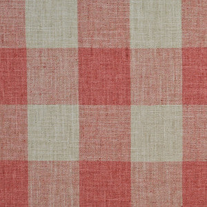 Check Please Coral 607 by P Kaufmann Fabrics Fabric