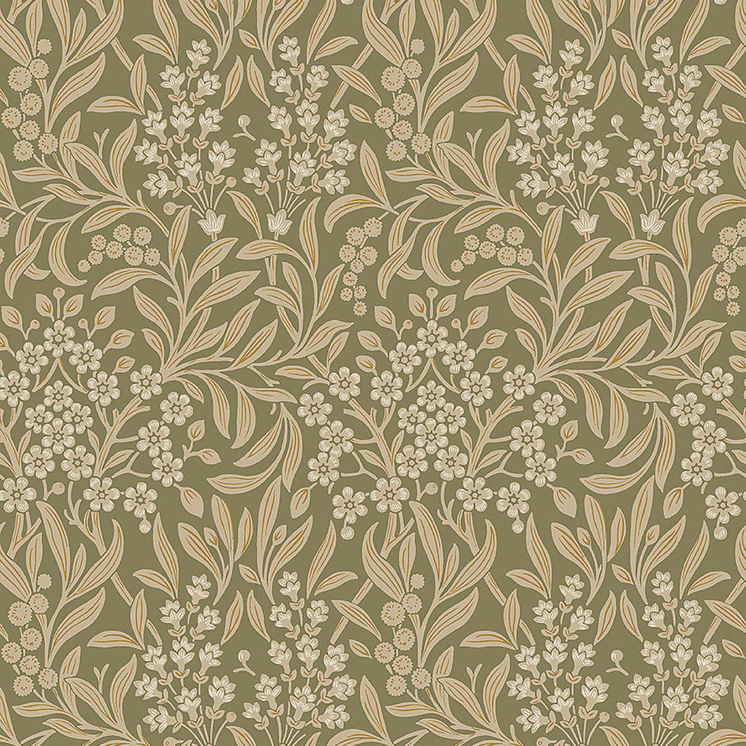Kryddhyllan - Leaf by Schumacher Wallcovering