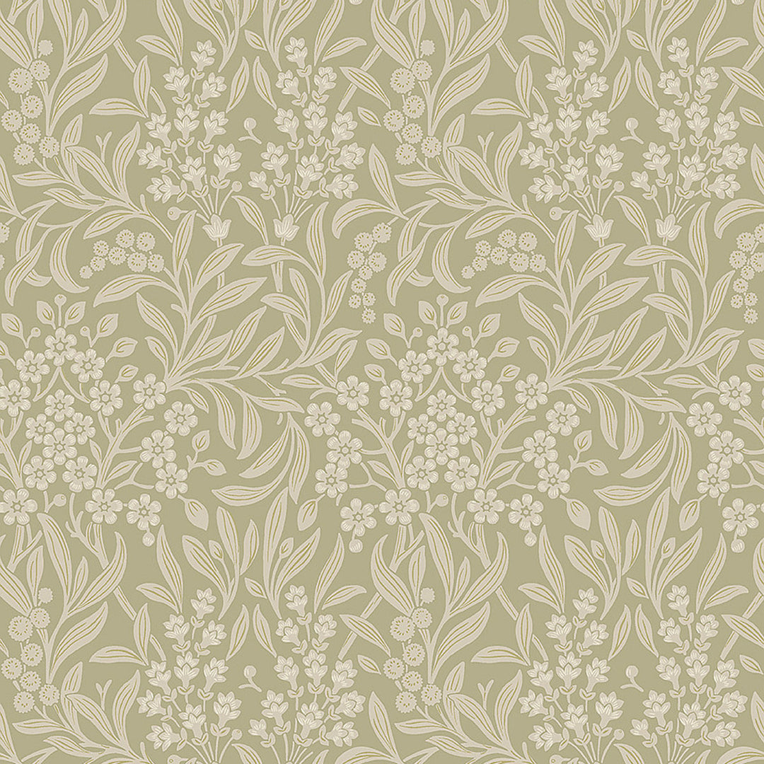 Kryddhyllan - Sage by Schumacher Wallcovering