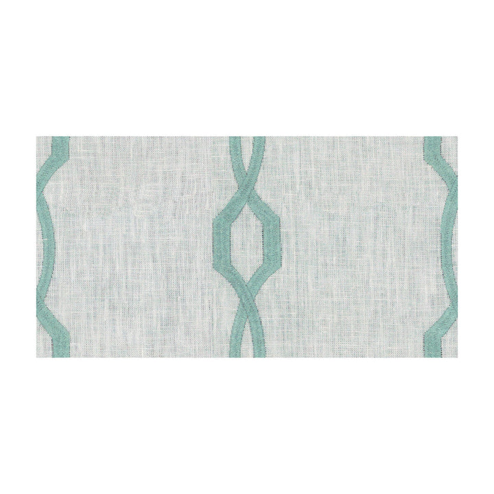 Teton Spa by Kravet Design Designer Fabric CANDICE OLSON COLLECTION LINEN - 85%;VISCOSE - 15% India - Horizontal: 11 and Vertical: 6 50 - Swanky Fabrics -