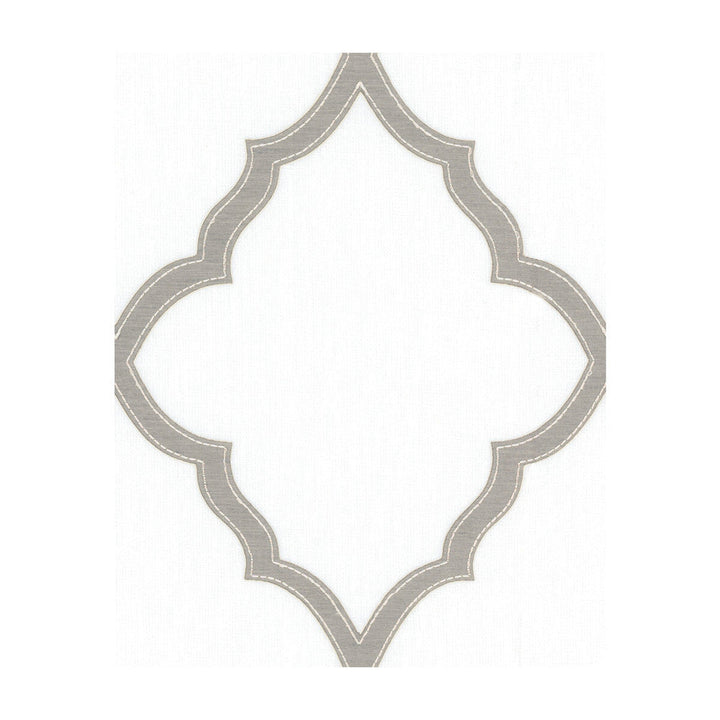 Aubri Taupe by Kravet Design Designer Fabric CANDICE OLSON COLLECTION POLYESTER - 85%;COTTON - 10%;LINEN - 5% India Horizontal: 7 and Vertical: 9 50 - Swanky Fabrics -