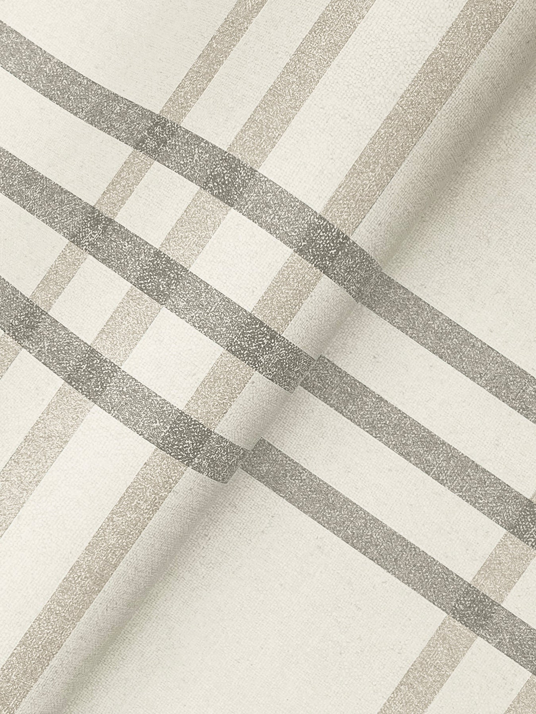 Fletcher Grey Plaid Wallpaper by Chesapeake Designer