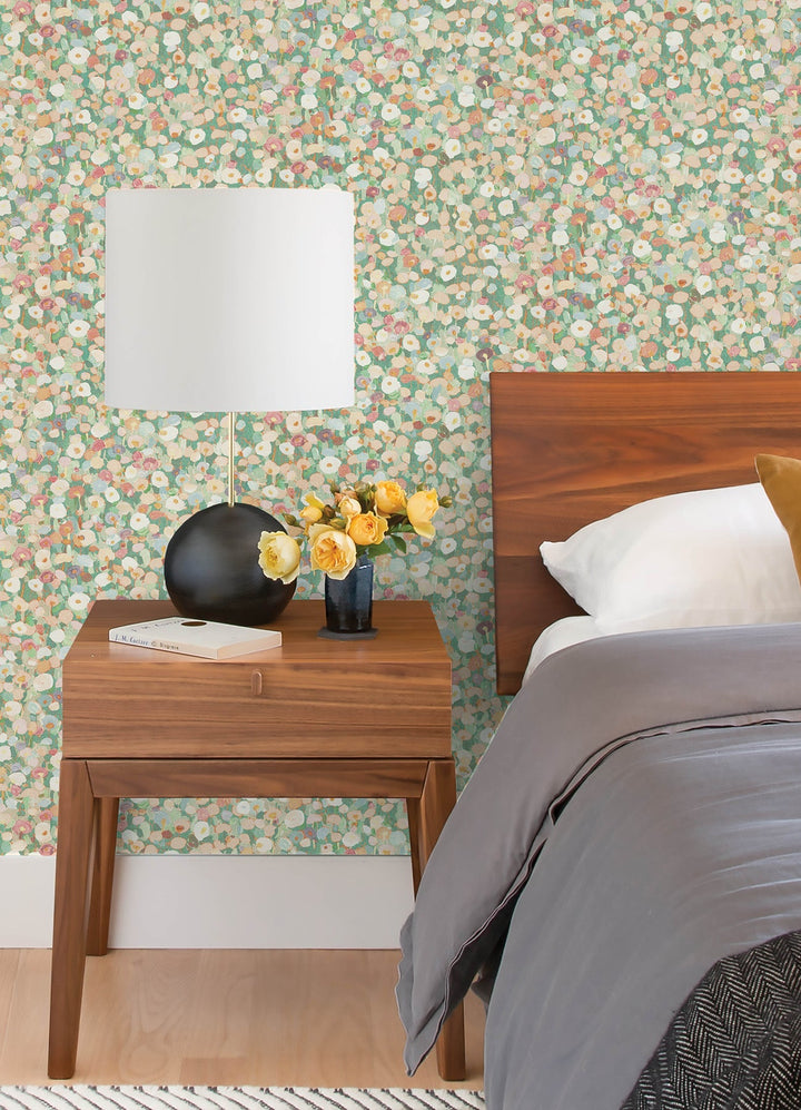 Prato Pastel Petite Floral Wallpaper by A-Street Prints Designer