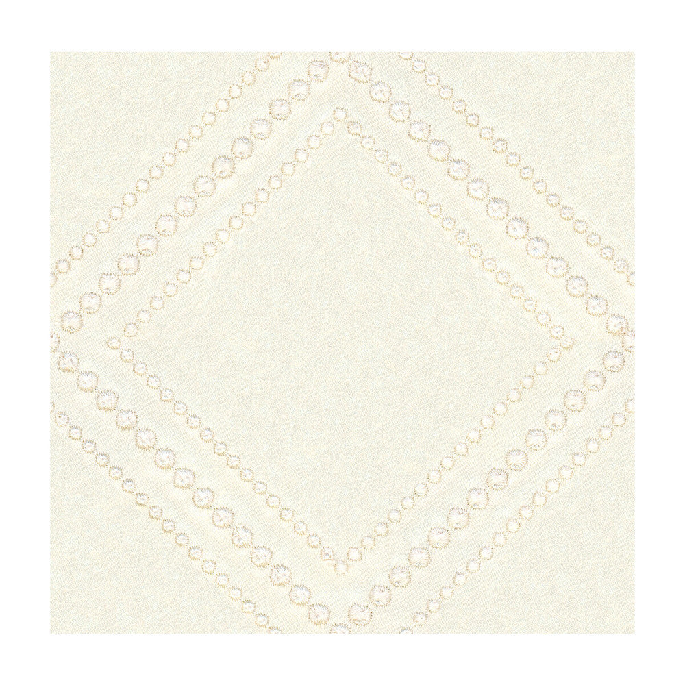 Kenna Cream by Kravet Design Fabric CANDICE OLSON COLLECTION COTTON - 40%;VISCOSE - 35%;POLYESTER - 25% India - Horizontal: 5 and Vertical: 5 50.5 - Fabric Carolina -