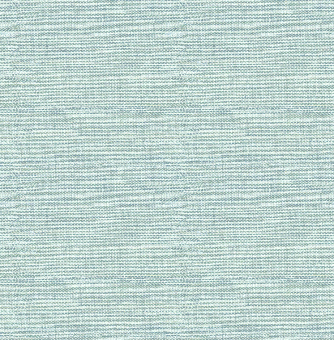 Agave Aqua Faux Grasscloth Wallpaper by A-Street Prints Designer