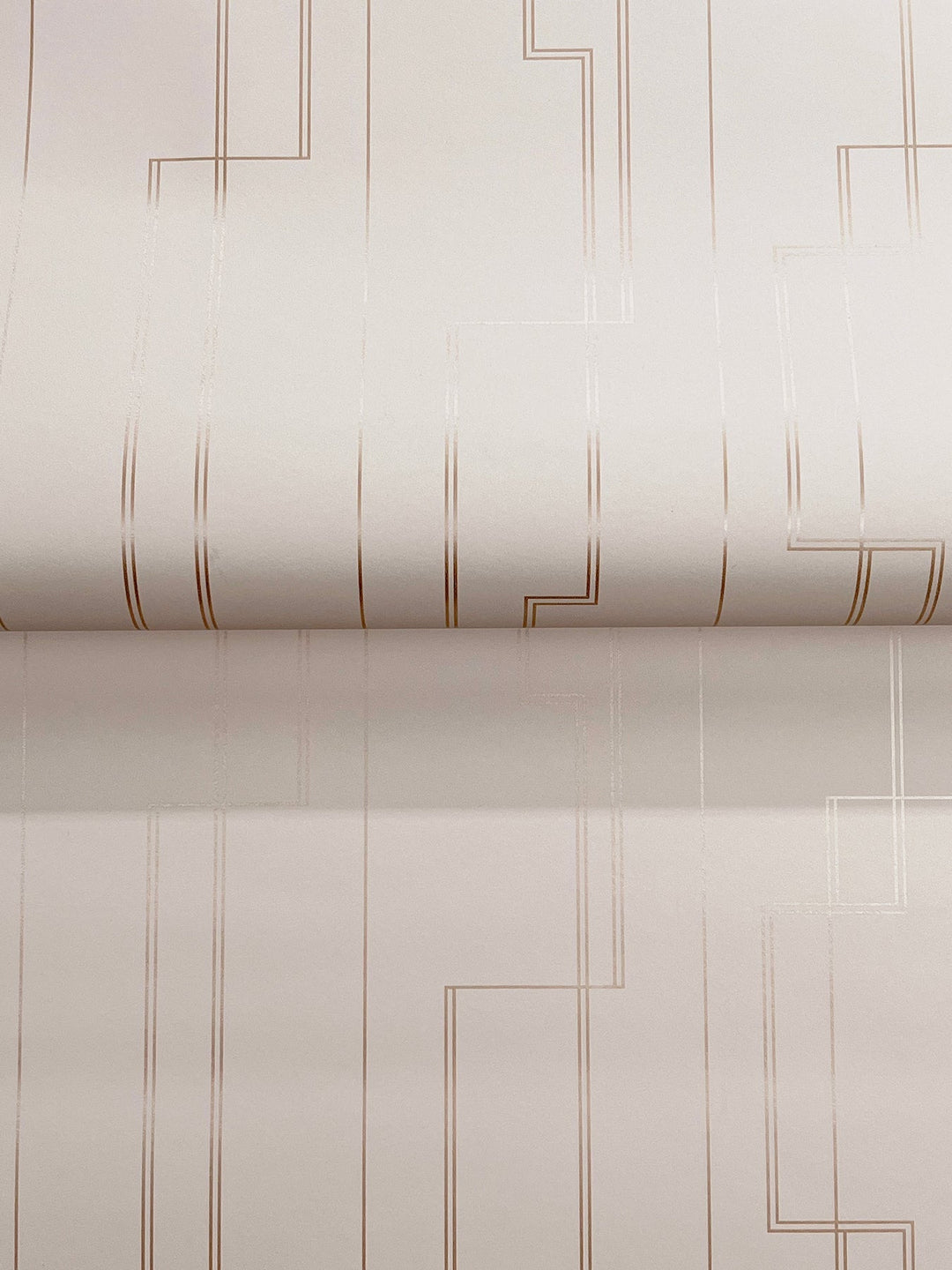 Anson Blush Deco Detailing Wallpaper by A-Street Prints Designer