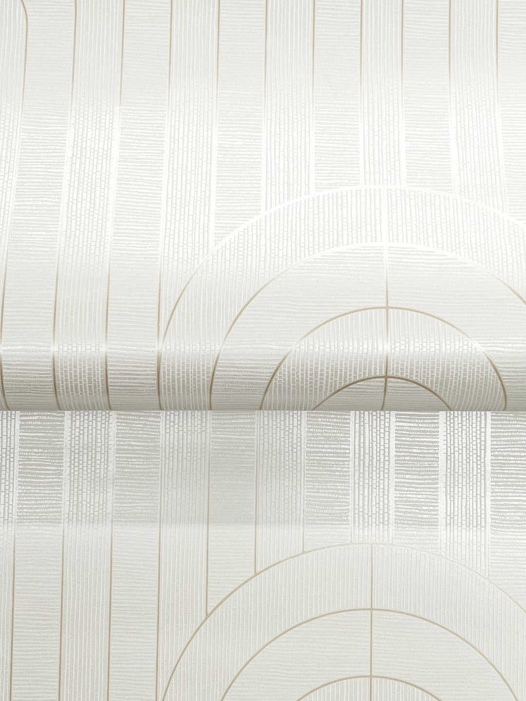 Declan Ivory Textured Arches Wallpaper by A-Street Prints Designer