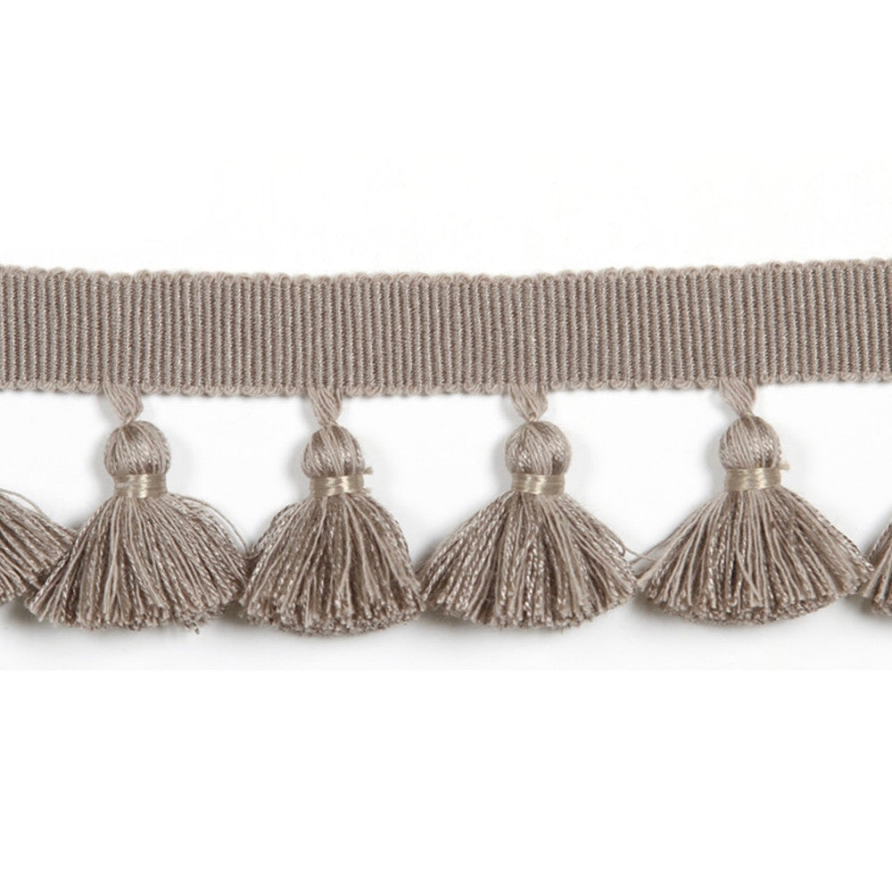 Hellenic Key Tassel Fringe Grain by Europatex Fabric Hellenic 47% Fibranne, 44% Cotton, 9% Polyester 1.75 inches - Fabric Carolina -