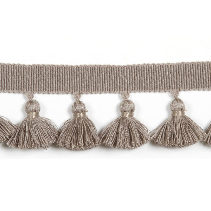 Hellenic Key Tassel Fringe Grain by Europatex Designer Fabric Hellenic 47% Fibranne, 44% Cotton, 9% Polyester 1.75 inches - Swanky Fabrics -