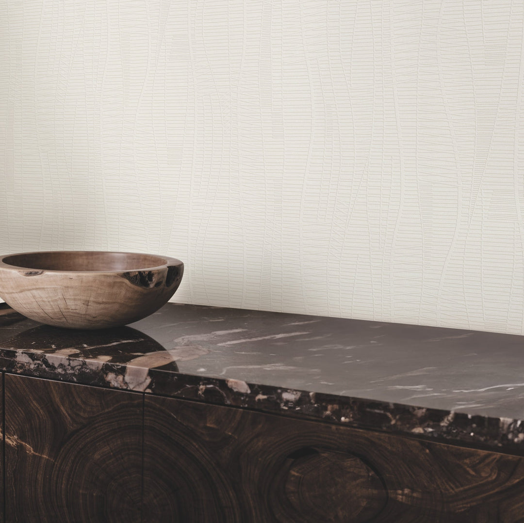 Amir Dove Embossed Wallpaper by Warner Designer