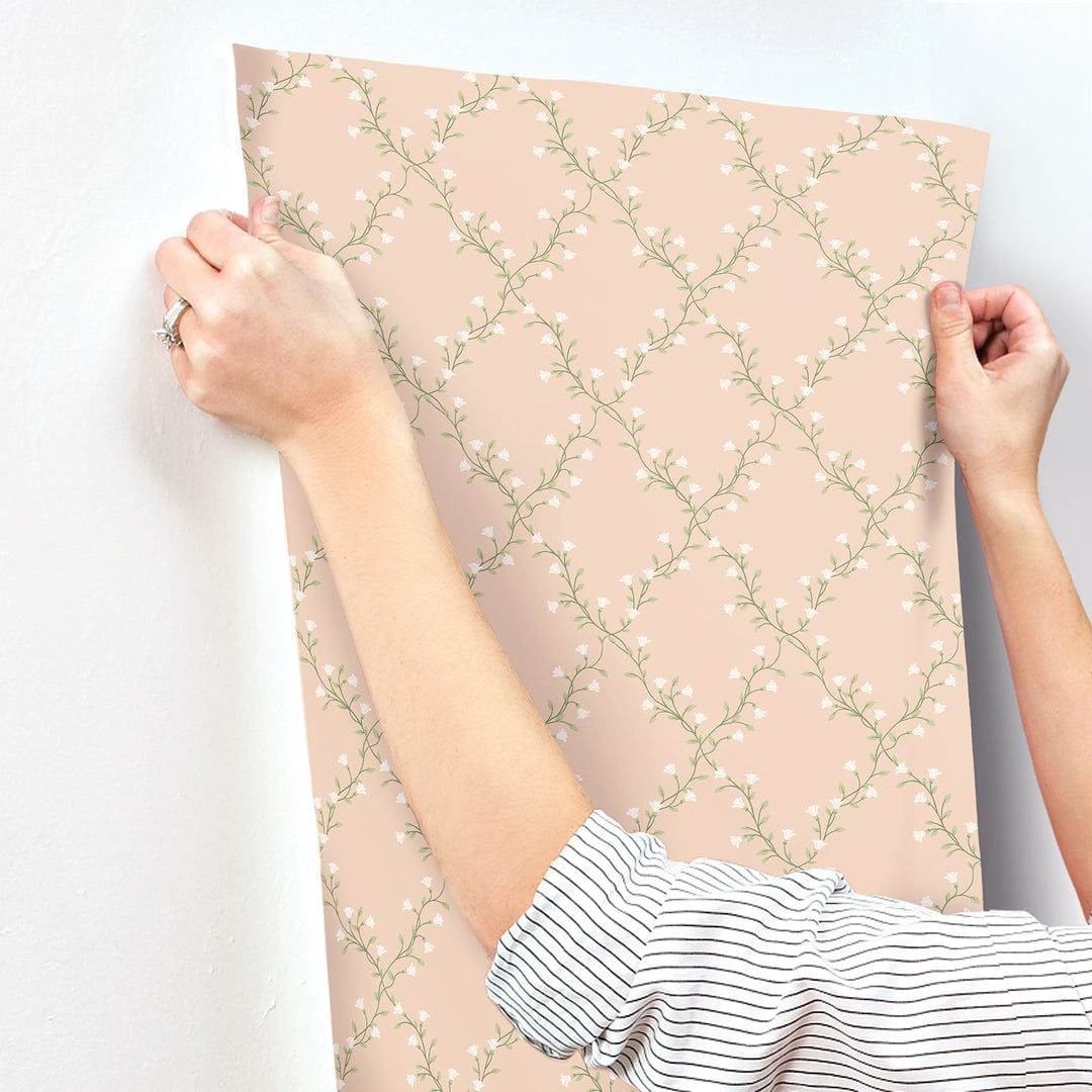 Bellflower Rose Wallpaper by Rifle Paper Co. Designer
