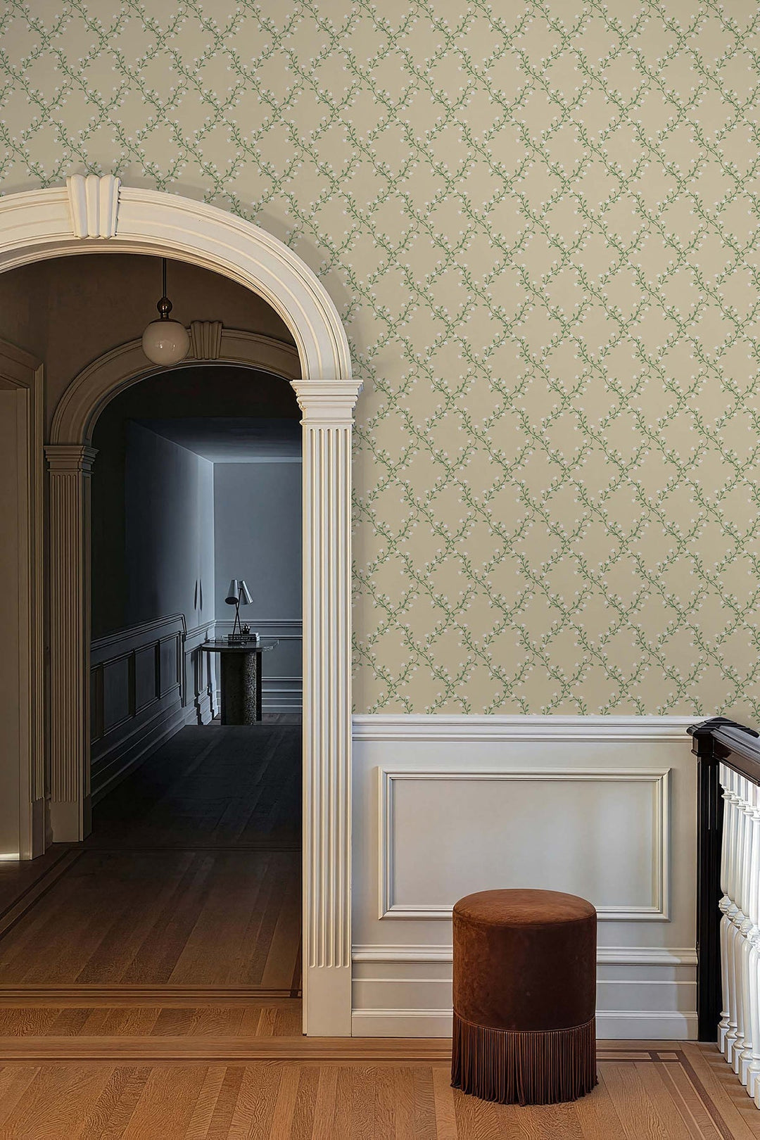 Bellflower Linen Wallpaper by Rifle Paper Co. Designer