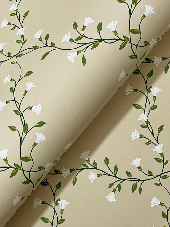 Bellflower Linen Wallpaper by Rifle Paper Co. Designer