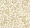 Gracie Garden Gold & Linen by Rifle Paper Co. Wallpaper