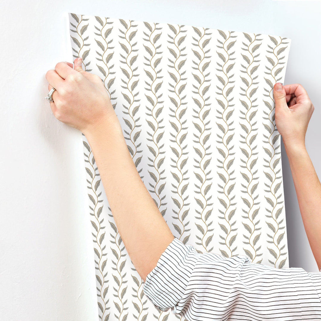 Seagrass White Wallpaper by Rifle Paper Co. Designer