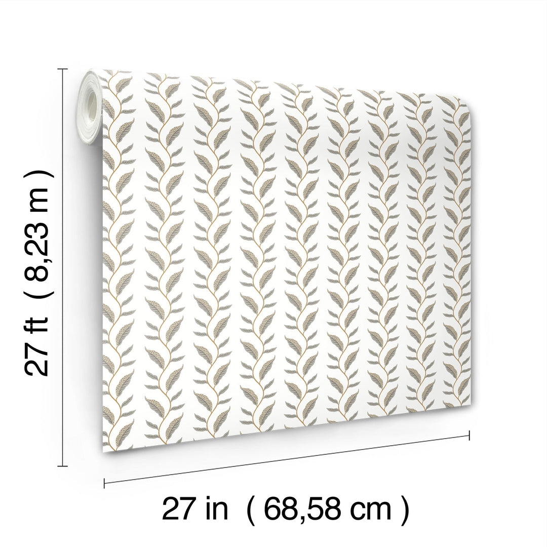 Seagrass White Wallpaper by Rifle Paper Co. Designer