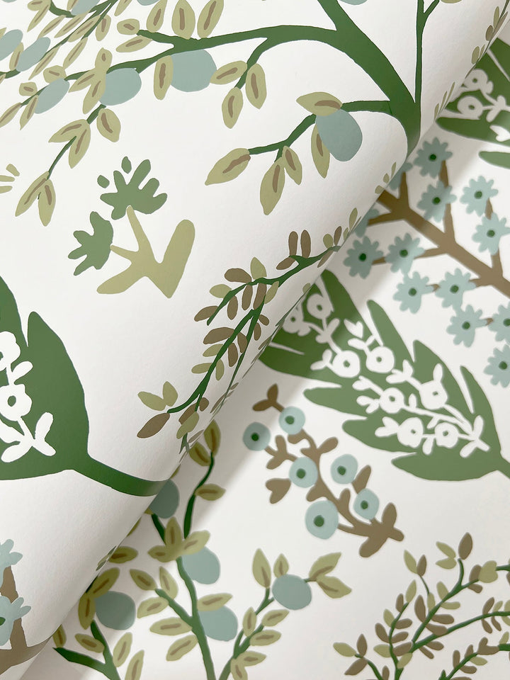 Fenna Green Wallpaper by Rifle Paper Co. Designer