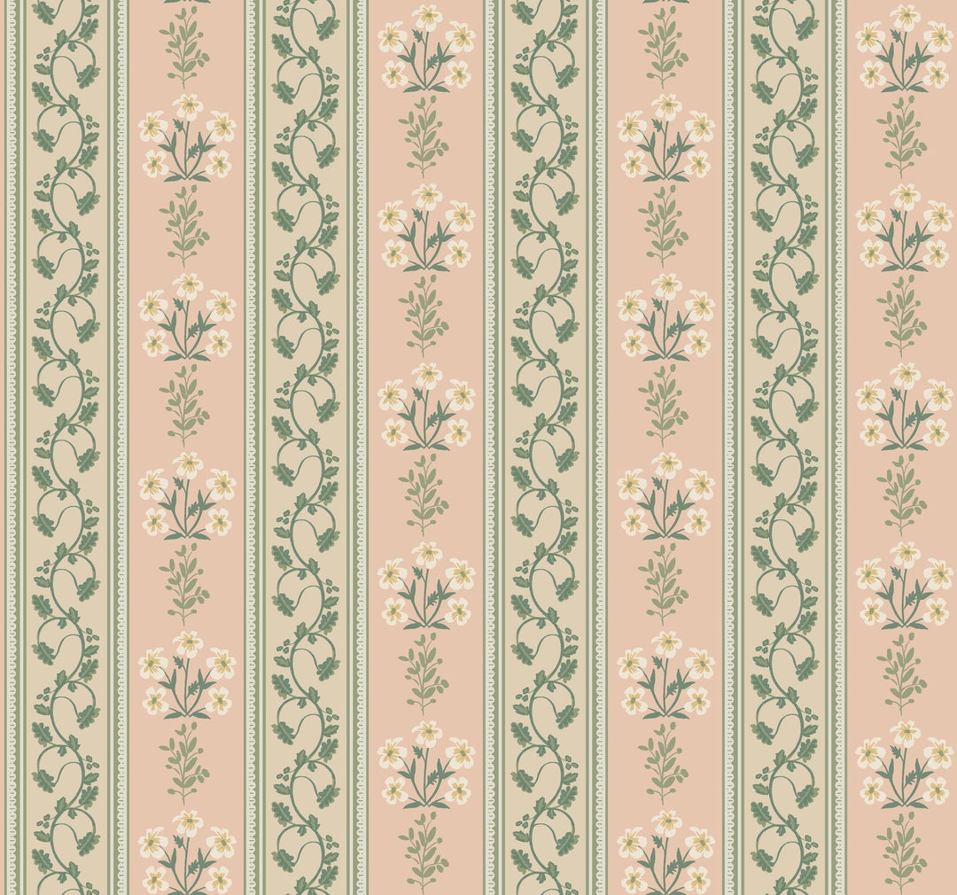 Portico Blush Wallpaper by Rifle Paper Co. Designer