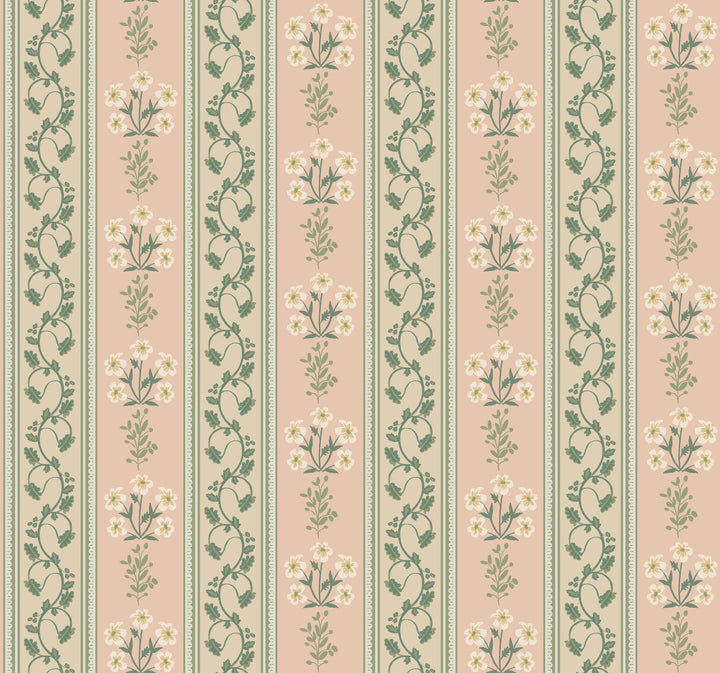 Portico Blush Wallpaper by Rifle Paper Co. Designer