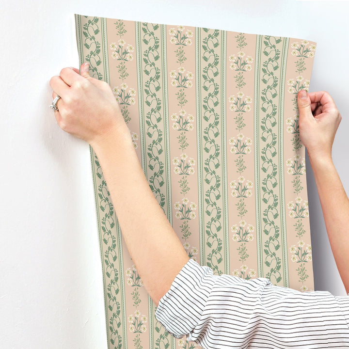 Portico Blush Wallpaper by Rifle Paper Co. Designer