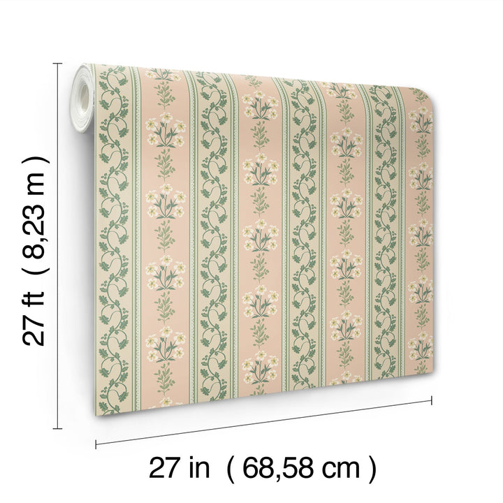 Portico Blush Wallpaper by Rifle Paper Co. Designer