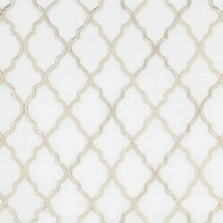 4217.106 by Kravet Design Designer Fabric in our sample Cotton 46%, Polyester 20%, Metallic 17%, Viscose 17% India See Sample Horizontal: 9 inches and Vertical: 12.5 inches 53.5 inches - Swanky Fabrics -
