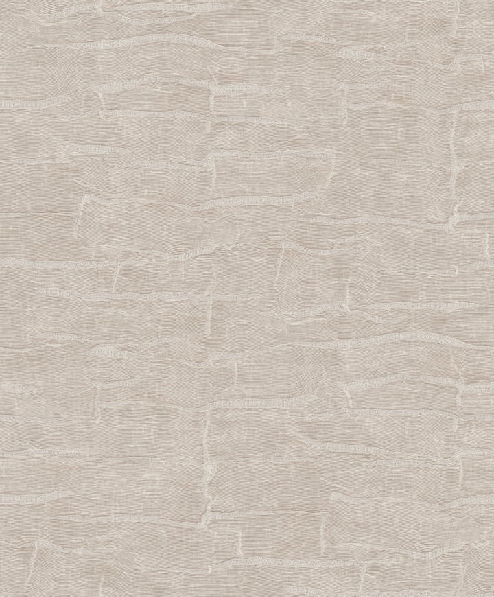 Sculpted Burlap Taupe Textured Wallpaper by York Wallcoverings Designer