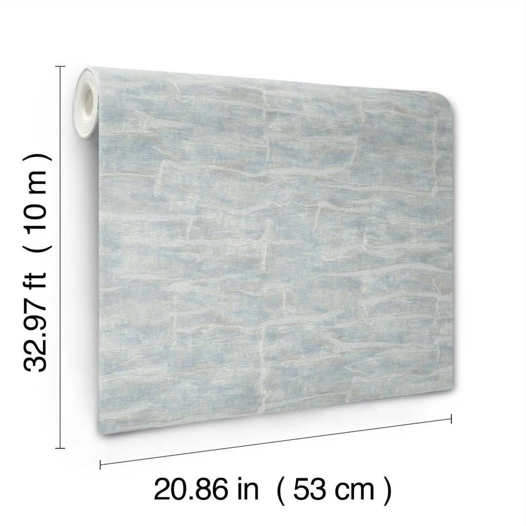 Sculpted Burlap Stone Textured Wallpaper by York Wallcoverings Designer