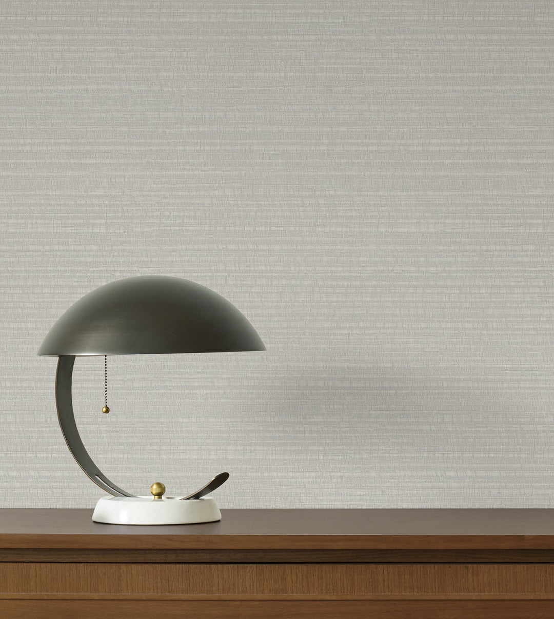 Sky Line Light Grey Textured Wallpaper by York Wallcoverings Designer