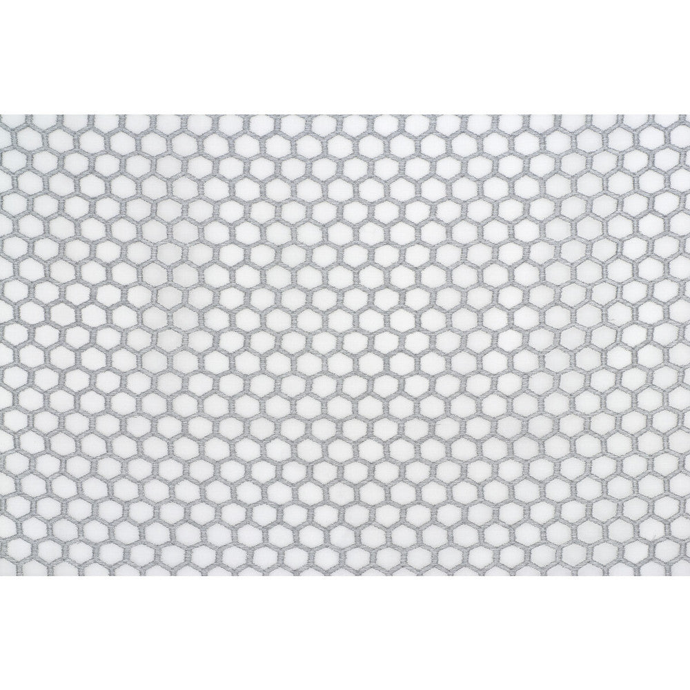 Mila Silver by Kravet Contract Designer Fabric - POLYESTER - 100% Turkey - Horizontal: 1.57 and Vertical: 2.19 118 - Swanky Fabrics -