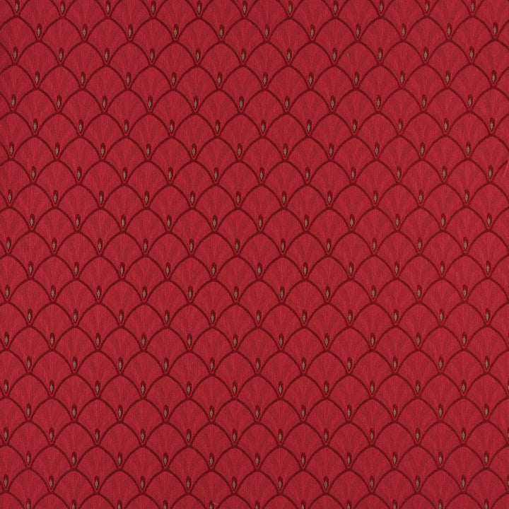 4302 Ruby Fan by Charlotte Fabric Uptown Jacquards V 55% Cotton, 45% Polyester Asia Exceeds 70,000 Wyzenbeek Rubs (Heavy Duty) </p><p>Repeat: Horizontal: 1.75" x Vertical: 1.75" 54 Inches - Fabric Carolina -