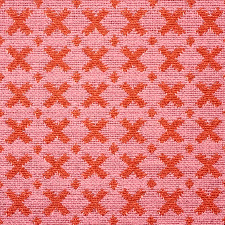 Elias Pink & Red 77201 by Schumacher Fabric Step Lively - Fabric Carolina -