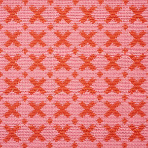 Elias Pink & Red 77201 by Schumacher Fabric