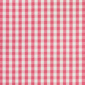 Elton Cotton Check Magenta 77310 by Schumacher Fabric
