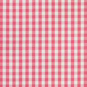 Elton Cotton Check Magenta 77310 by Schumacher Fabric