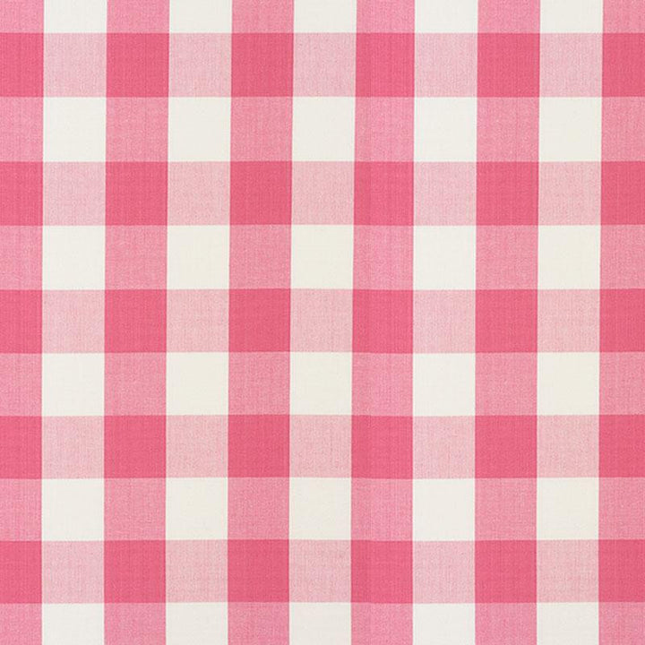 Camden Cotton Check Magenta 77321 by Schumacher Fabric Revisit Of Popular Patterns 3.0" - Fabric Carolina -