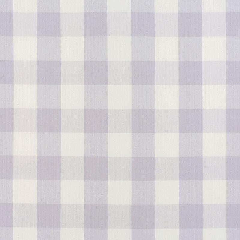 Camden Cotton Check Lilac 63046 by Schumacher Designer Fabric Revisit Of Popular Patterns 3.0" - Swanky Fabrics -