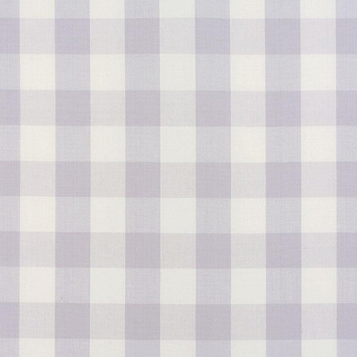 Camden Cotton Check Lilac 63046 by Schumacher Designer Fabric Revisit Of Popular Patterns 3.0" - Swanky Fabrics -