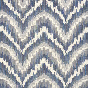 Von Armin Blue 77192 by Schumacher Fabric