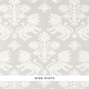 Regalia Sisal Ivory On Silver 5010532 by Schumacher Wallpaper