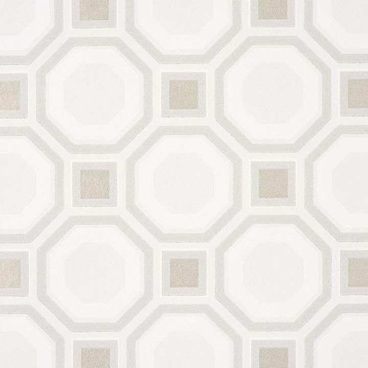 Hanover Quartz 5010430 by Schumacher Designer Wallpaper Step Lively 6.88" - Swanky Fabrics -