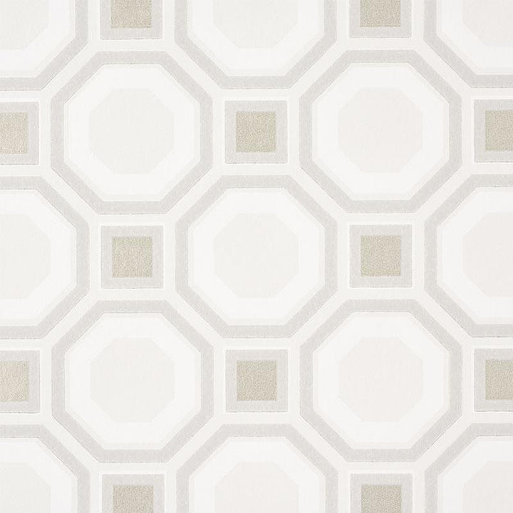 Hanover Quartz 5010430 by Schumacher Wallpaper Step Lively 6.88" - Fabric Carolina -