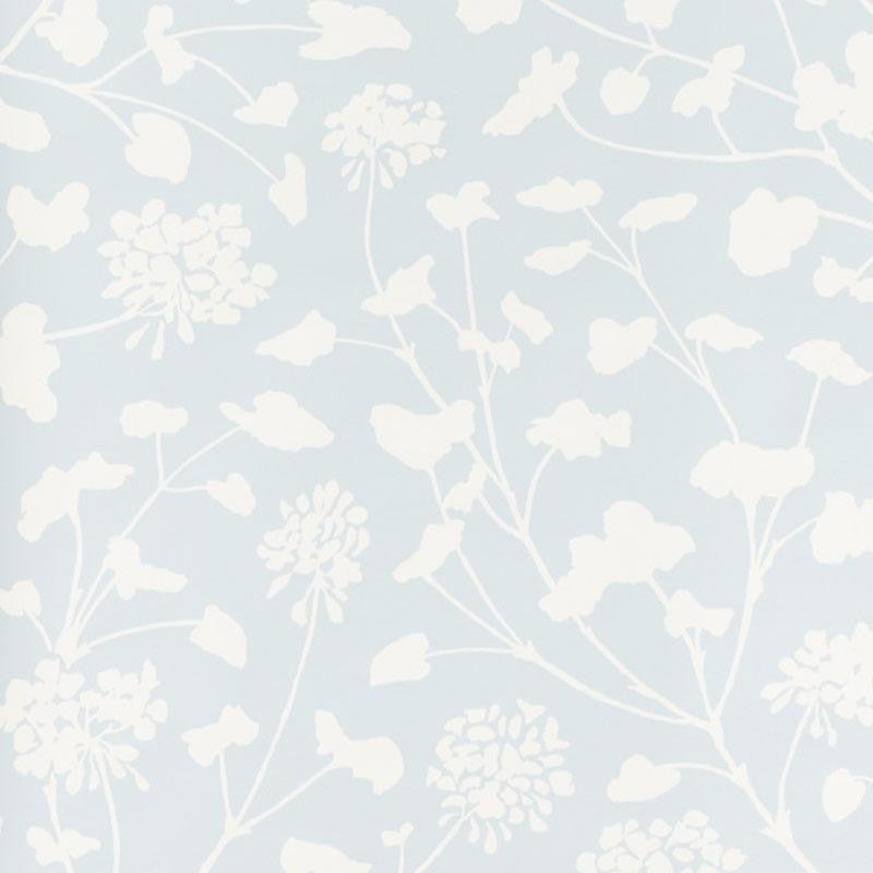 Pennick Sky 5010540 by Schumacher Wallpaper Step Lively 27.0" - Fabric Carolina -